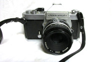 VINTAGE NIKON NIKKORMAT FT2 CAMERA w NIKON NIIKKOR 50mm LENS