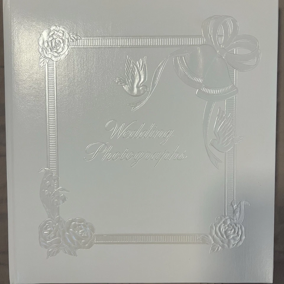 Gibson Ivory Library Bound Wedding Photo Album New, Includes Box - Image 3 of 4