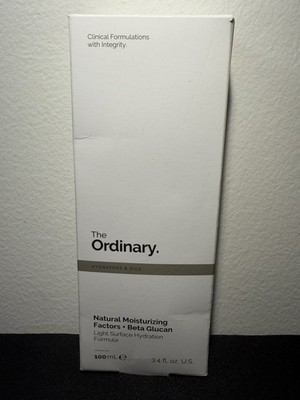 The Ordinary Natural Moisturizing Factors+ Beta Glucan 3.4 Fl Oz