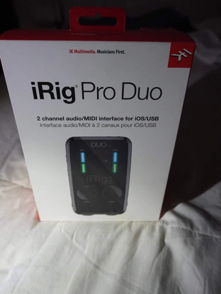 IK Multimedia iRig Pro Duo ---- Audio Midi Interface - Image 2 of 4