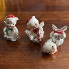 3 Vintage Lefton Retro Mid Century Christmas Baby Angels — photo 1