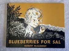 1948 Vintage Book - Blueberries for Sal Hardcover by  Robert McCloskey