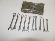 Sears Craftsman USA Metric 10pc Combination Ignition Wrench Set 44777 4-11m w/po