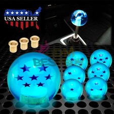 Blue Dragon Ball Shift Knob With Adapter Universal Manual Transmission