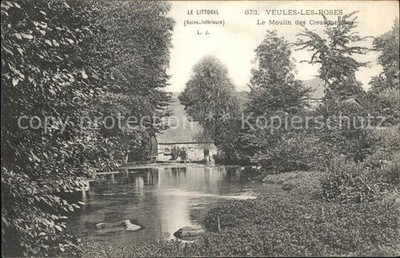 Veules-les-Roses Moulin des Cressonnieres Etang