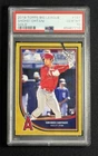 2018 Topps Big League Shohei Ohtani Gold Rookie #141 PSA 10