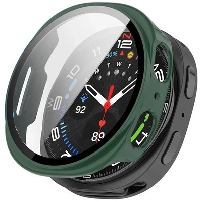 For Samsung Galaxy Watch 8 7 6 5 4 40/44 Full Case Glass Screen Protector Cover