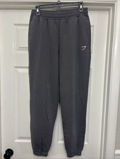 Gymsharks Women’s Y2k Style Sweat Pants Grey / Pink Butterfly Butt Used Small
