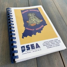 Rare Vintage Hoosier Favorites Family Recipes Indiana State Employees Cookbook
