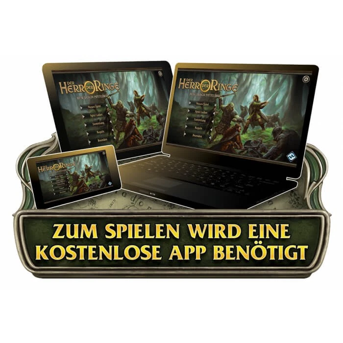 Der Herr der Ringe: Reise durch Mittelerde Grundspiel (DE) Brettspiel *NEU OVP* - Bild 3 von 4