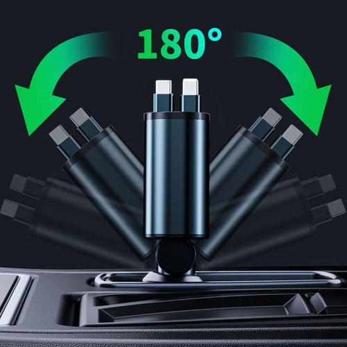 66W Fast Charging Car Phone Charger for All Drivers with Romantic Lighting - Zdjęcie 2 z 12