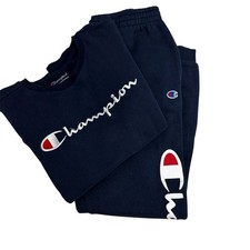 Kids Champion Matching Sweatshirt and Sweatpants Size Large