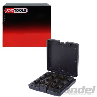 KS TOOLS KRAFT NUSS-SATZ NÜSSE 1/2'' STECKSCHLÜSSEL 12-KANT VIELZAHN SW 10-24mm