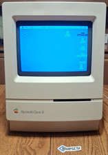 Recapped Macintosh Classic II 4mb 1.44mb FDD w/ BlueSCSI V2 & Software Library