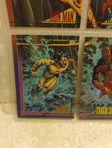 1993 Skybox Marvel Universe Series 4 IV X-men Marvel 9 Card Set, N° 64-72. - Picture 8 of 11
