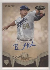 2019 Topps Tier One Break Out 193/250 Brad Keller #BA-BK Rookie Auto RC aw2
