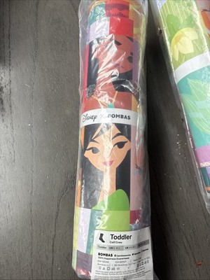 (6) pairs Bombas Disney Princess Todder Crew Socks.