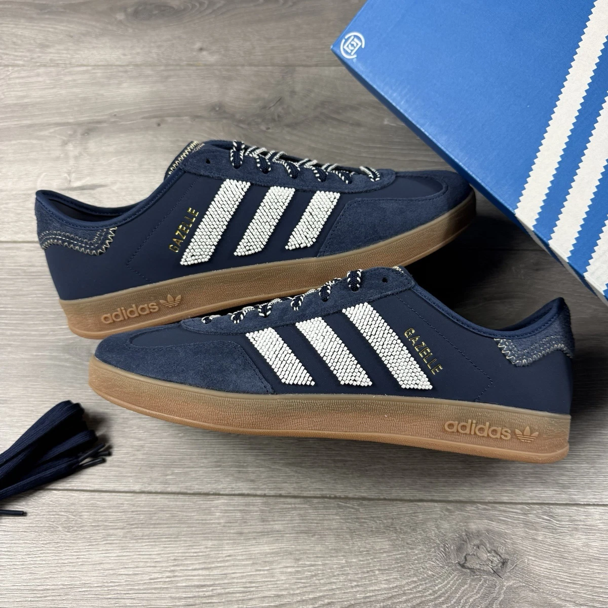adidas gazelle silver green womens Adidas Originals GAZELLE – MIDS&LOWS main image 0