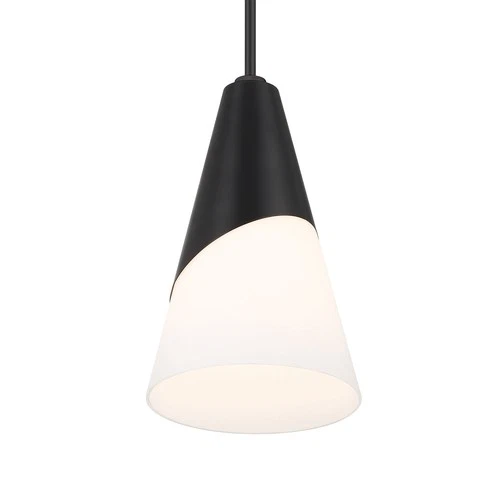 Crystorama Lighting Group TOR-901 Tori 3 Light 9"W Mini Pendant - Black - Picture 8 of 11