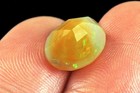 3.3Ct African Opal Play Of Color Faceted Cut UQJL34 — photo 3