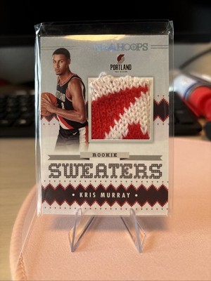 2023-24 Panini NBA Hoops - Rookie Sweaters Kris Murray #RSW-KMU (MEM, RC)