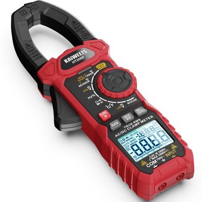 KAIWEETS Inrush Digital Clamp Meter 1000A with Backlit; Multimeter TRMS
