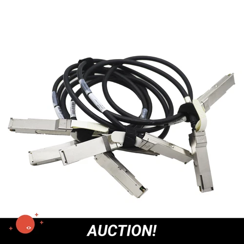 10x Amphenol 10093084-2010HFLF 30ANG QSFP CBL ASY _x000D_EthernetCable