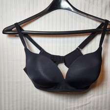 Maidenform Women’s Lightly Padded T-Shirt Bra Black, Size Large 15763