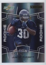 2008 Score Select Rookie Scorecard 84/100 Justin Forsett #426 9bp