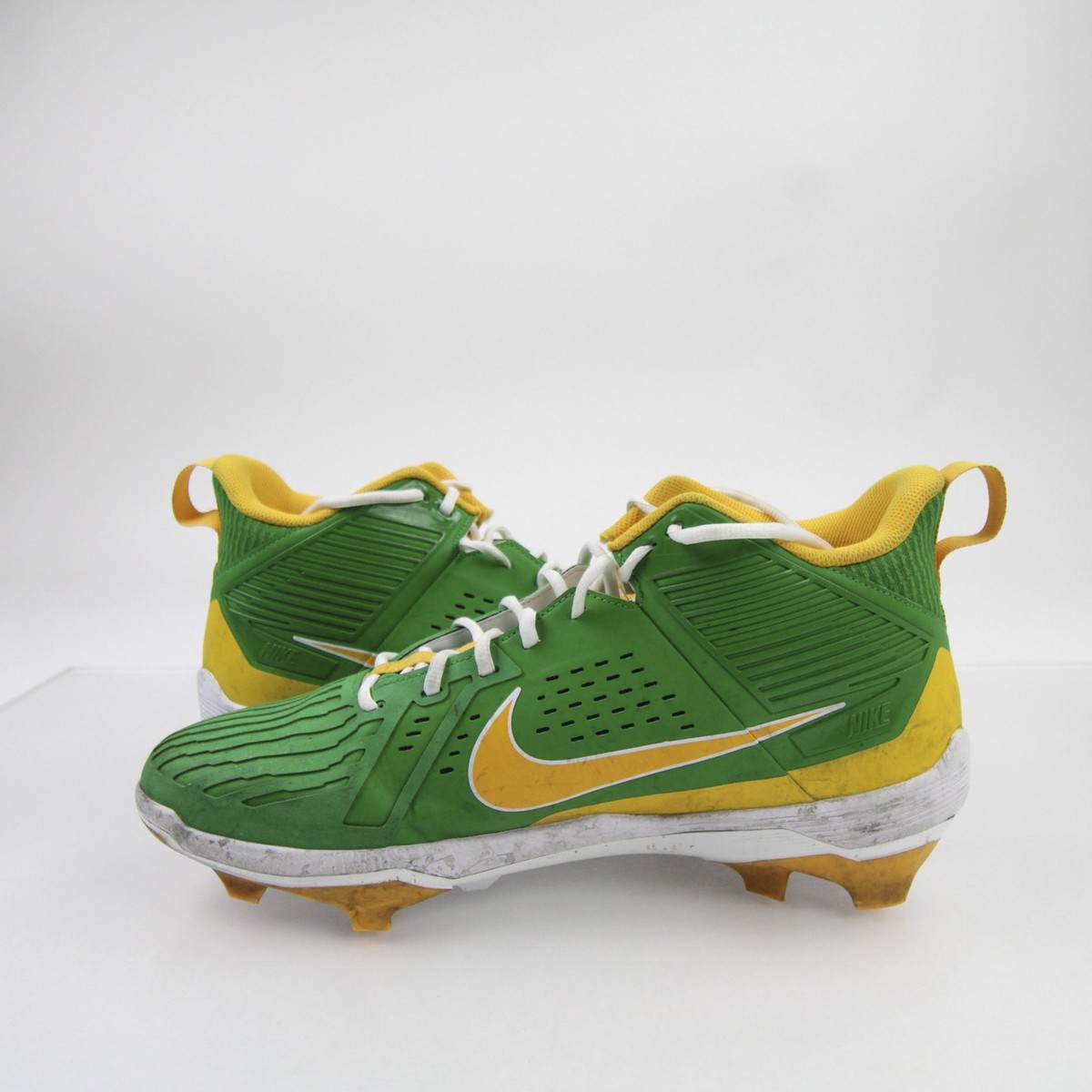 Oregon Ducks Nike Alpha Football Cleat Men's Green Used 16 | eBay