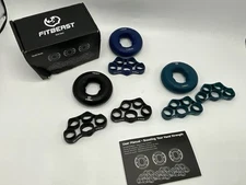 FitBeast Grip Strength Trainer, Finger Exerciser, Forearm Strengthener 8-Piece