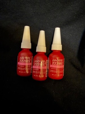 Loctite 135333 Threadlocker 222Ms, Purple, Low Strength, Liquid, 10 ML