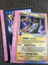 Rayquaza ex Pokémon Debit Credit Card Skin - Small Chip - Matte
