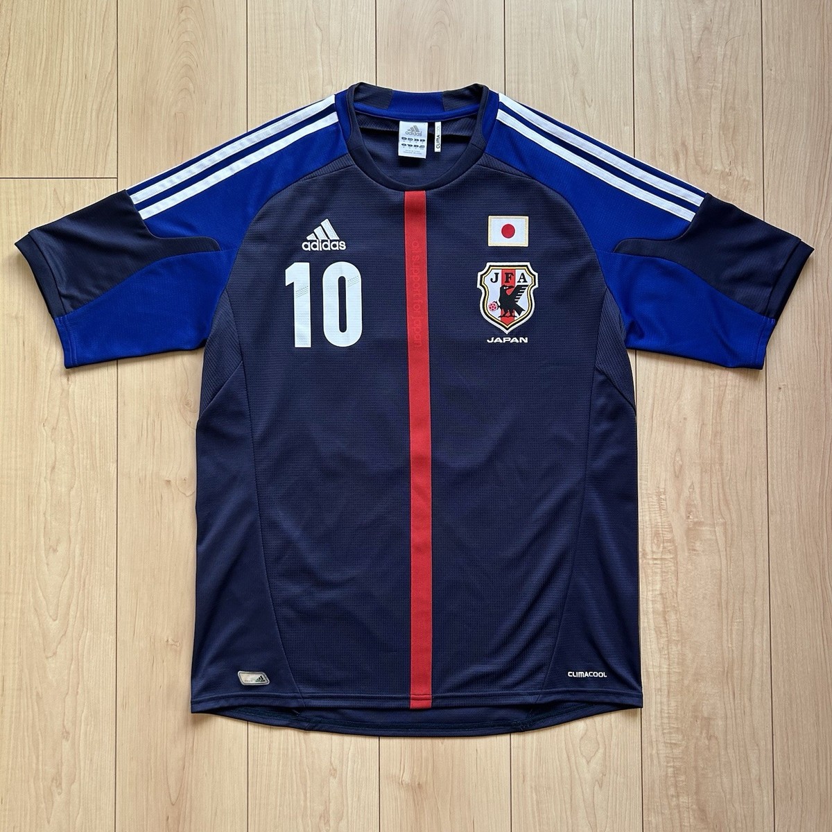 サッカー日本代表　2012 adidasプレゼンテーションジャケット adidas 2012-13 Japan National Team Home Jersey Shirt #10 KAGAWA