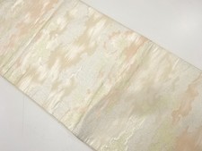 7601586: JAPANESE KIMONO / ANTIQUE KIMONO / SILK / WOVEN MIST