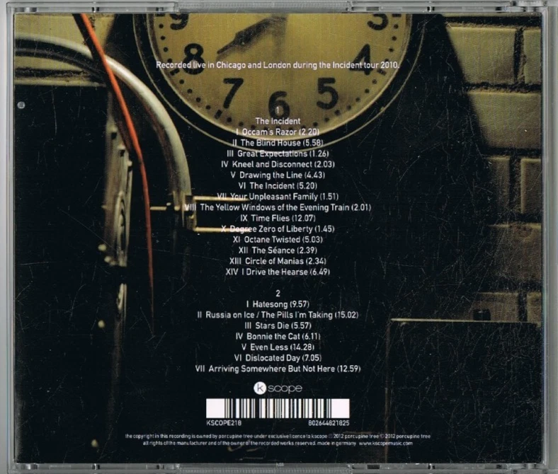 DO-CD - PORCUPINE TREE - OCTANE TWISTED - german Press im SCHUBER - Bild 3 von 3