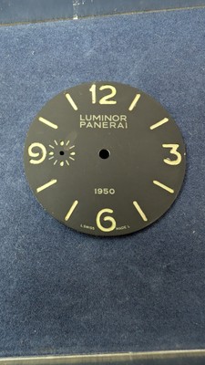 Panerai Luminor Marina 1950 Style Dial 39mm Sandwich Luminova   For Parts