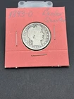 1893 D - Barber Quarter - Original -  $2.99 Shipping