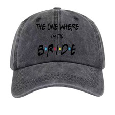 Bachelorette Party Bride Graphic Print Washed Cotton Unisex Dad Hat Baseball Cap