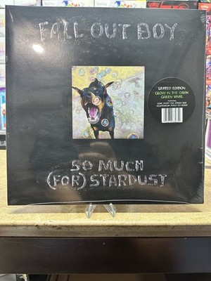 Fall Out Boy So Much For Stardust Vinyl Green Glow In The Dark Edition of 2000