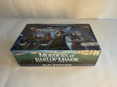 mtg murders at karlov manor collector booster box The Mana Math for profile case slides across your desk Murders at Karlov Manor -