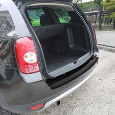 Ladekantenschutz Stoßstange für Dacia Duster I 2010-2017 Acryl glänzend schwarz