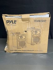 Pyle 5.25  2-Way Indoor/Outdoor Bluetooth Speaker System White - PDWRBT56WT.1
