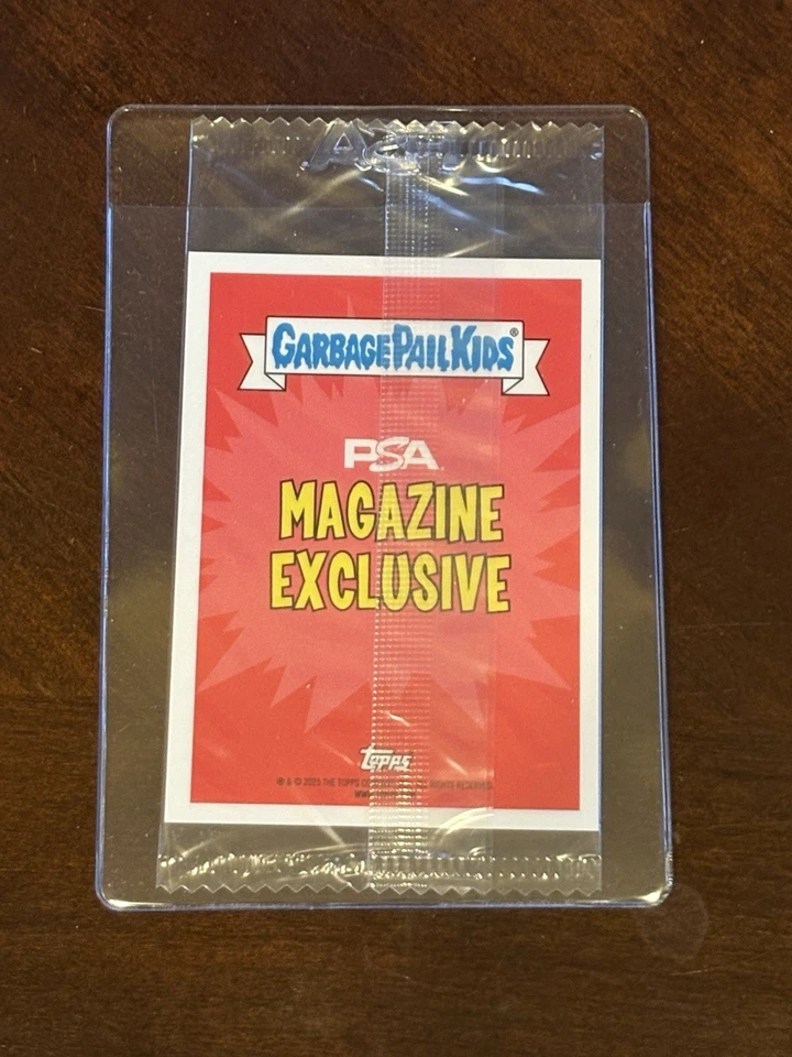 Topps Garbage Pail Kids Leg Up Lenny PSA Magazine Promo /400 Limited Edition - Image 2 of 2