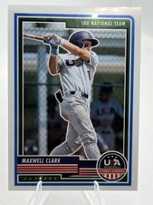 2023 Panini Stars & Stripes USA Baseball #42 Maxwell Clark A94