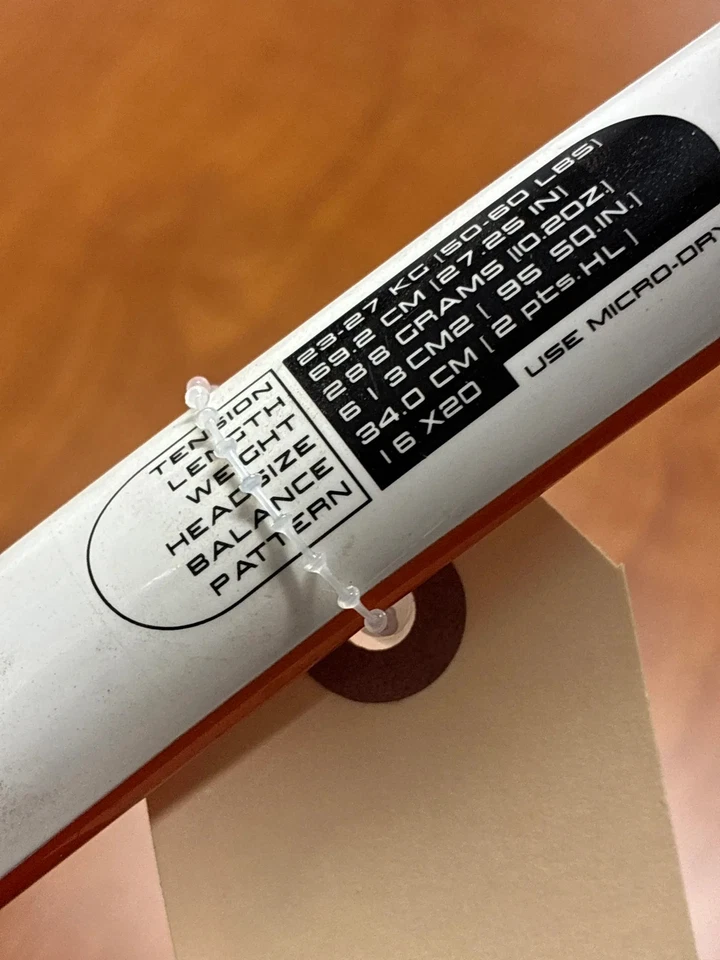 Raqueta de tenis Wilson nCode nTour (usada) Foto 3 de 4