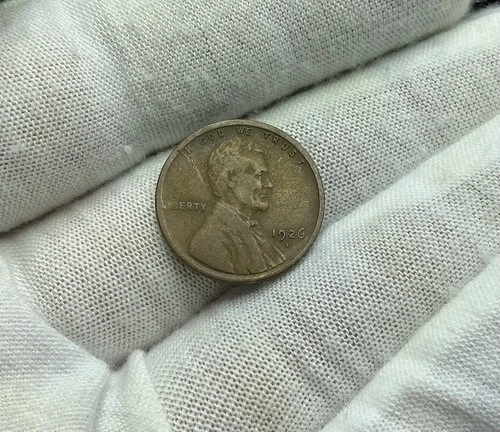 1926-D Lincoln Wheat Cent, Free Shipping - S208