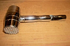 Vintage Ice Hammer Jigger Bottle Opener Corkscrew Shot Measuring Cup