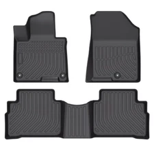Floor Mats 2 Rows Liners For 2023-2025 Kia Sportage TPE Rubber All Weather