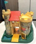Vintage Fisher Price Little People Play Family Castle #993 - 1974 Near Complete